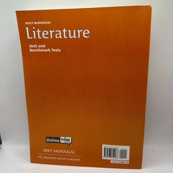 Holt McDougal Literature Unit & Benchmark Tests Common Core Companion - Picture 2 of 4